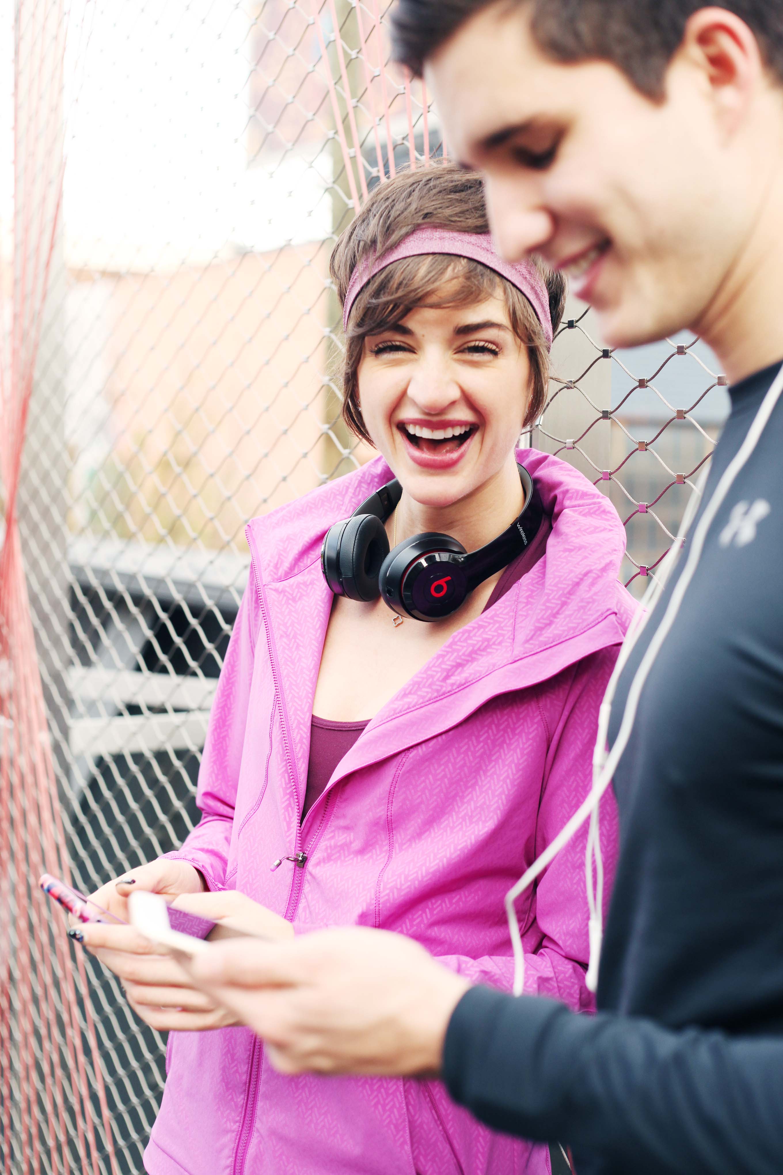 Enjoying Workout Music